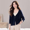 冰丝镂空针织开衫外套，罩衫外搭披肩上衣薄款防晒衫CC-J6887 商品缩略图3