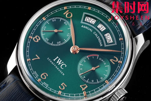 AZ万国葡萄牙系列年历腕表 葡七万年历 男士腕表 集时分针、日期、星期、月份和动显于一身。 商品图2