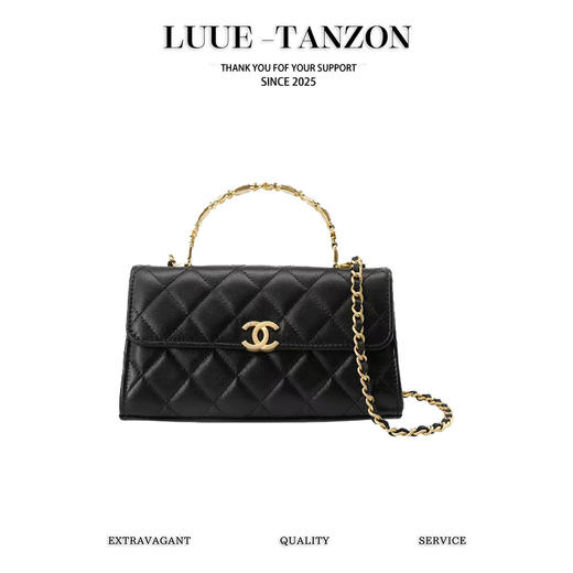 香奈儿 22B 珐琅扣Kelly大号  手提单肩 斜挎链条包（LZ） 商品图0