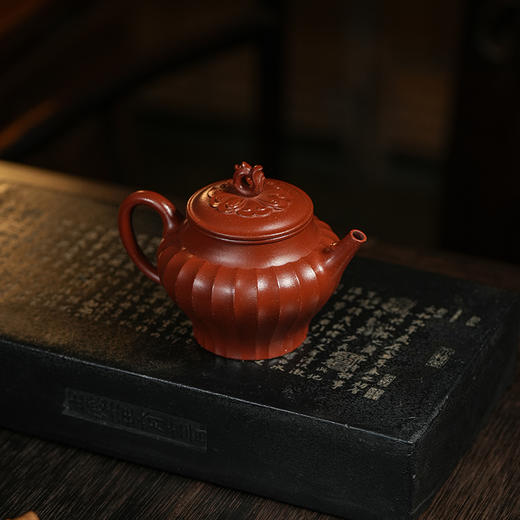 宜兴龙德堂陶艺 汤宣武《昕凤》原矿大红袍 210  cc 商品图3