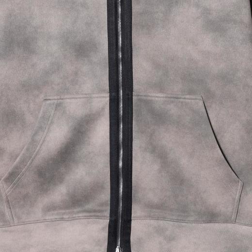 WT201SDSA男士秋冬新款轻奢痞帅男装韩版撞色拉链连帽卫衣百搭时尚外套 商品图3