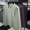【春秋季男装无痕t恤打底衫】长袖polo衫男士百搭商务休闲中年高级感 商品缩略图6