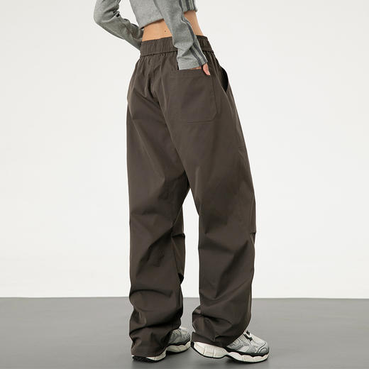 春秋季美式宽松垂感直筒小个子显瘦休闲工装男女装运动裤 商品图1