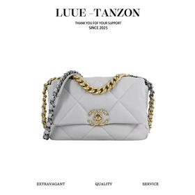 香奈儿 19Bag 金扣翻盖双链条 羊皮 单肩斜挎包 小号 （LZ）