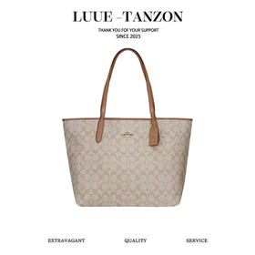 蔻驰-新款购物袋！City 33  pvc经典C字logo，pvc配皮款材质！（SS）