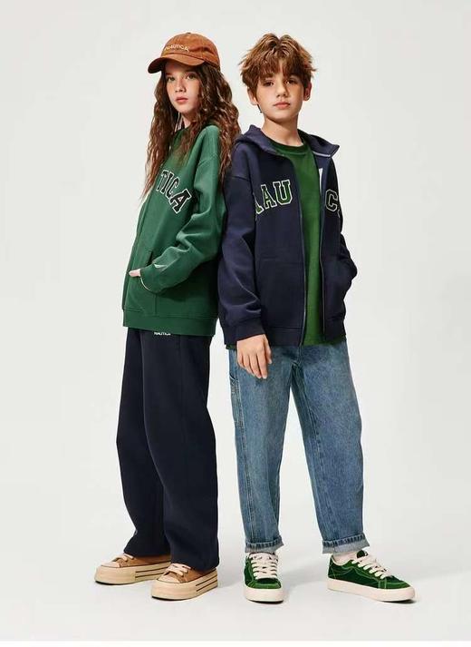 【春上新】8楼「NAUTICA/诺帝卡童装男童女童连帽外套春秋季中大儿童经典美式复古  吊牌价  499元  活动价  424元 商品图0