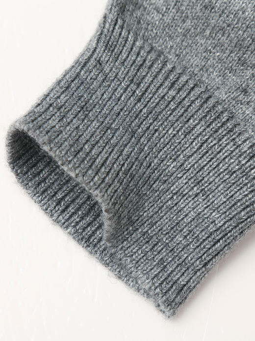 时髦精挚爱！灰色针织拼接衬衫，叠穿新风尚 商品图3