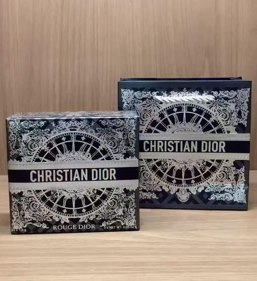 Dior/迪奥烈艳蓝金柔雾哑光口红三件套礼盒礼袋（柔雾哑光720+柔雾哑光688+柔雾哑光756）1.5g*3+礼盒礼袋 商品图6