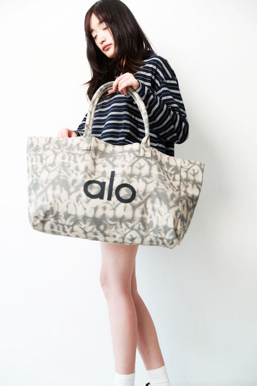 撸铁专用，老花帆布托特包。健身瑜伽大容量高颜值手提包C082458 商品图10