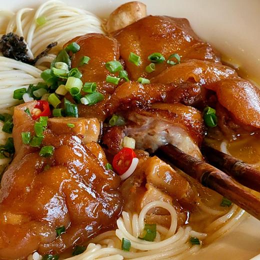 [屁侠推荐]鲁明斋高汤笨猪蹄 258g/袋 酱香/麻辣口味 商品图0