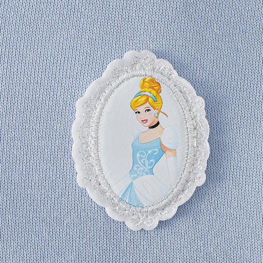 迪士尼春秋新款女童舒适耐磨卫衣卫裤T恤运动休闲三件套ZD3ET024 商品图6