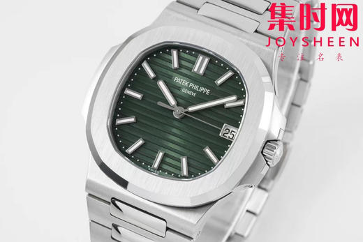 百达翡丽DDF鹦鹉螺5711系列 男士腕表 薄荷绿 330机 一眼难忘原版神韵难以辨别传世之作 丹东厂定制红宝石中轴一体机 商品图2