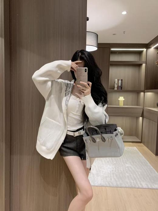 DIOR迪奥 ESSENTIAL Oblique 印花双面穿连帽拉链卫衣（MG*MM） 商品图8