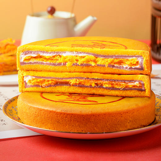 【金玉满堂 】又大又好吃团圆饼500g 商品图2