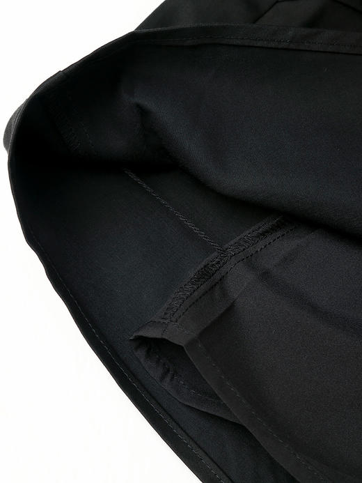 简约不简单！黑色垂感半身裙，打造随性慵懒风 商品图4