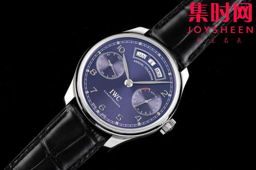 AZ万国葡萄牙系列年历腕表 葡七万年历 男士腕表 集时分针、日期、星期、月份和动显于一身。 商品图1