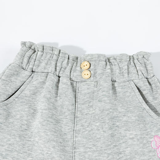 迪士尼女童新款秋季户外长裤百搭休闲裤中大童柔软有型裤子ZD3EK019 商品图6