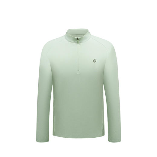 必迈跑步魔方透湿长袖V2半拉链款男女防晒T恤内搭透气速干上衣 商品图12