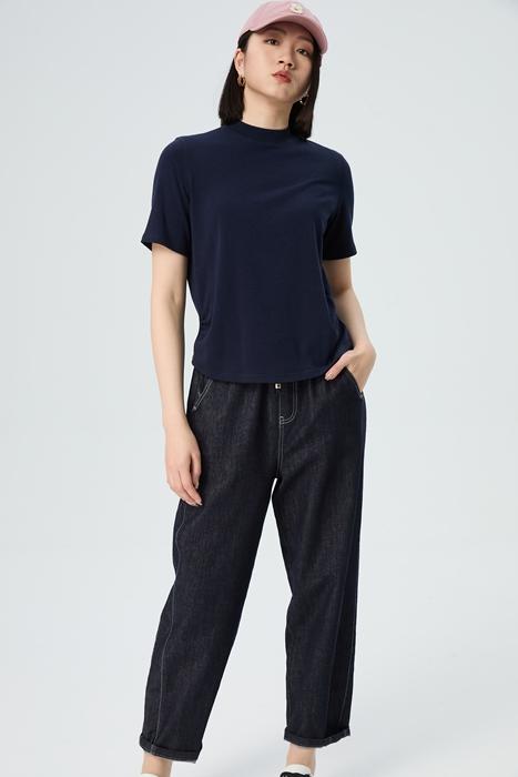 水淼2025冬新款气质高档弹力打底衫1024 商品图1