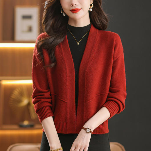 洋气百搭披肩，毛衣开衫显瘦减龄外套CC-TYF1768 商品图2