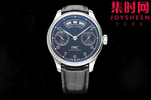 AZ万国葡萄牙系列年历腕表 葡七万年历 男士腕表 集时分针、日期、星期、月份和动显于一身。 商品图0