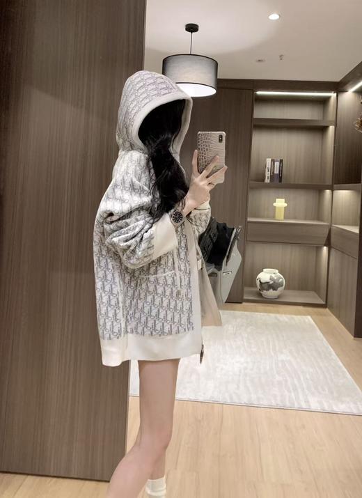 DIOR迪奥 ESSENTIAL Oblique 印花双面穿连帽拉链卫衣（MG*MM） 商品图6