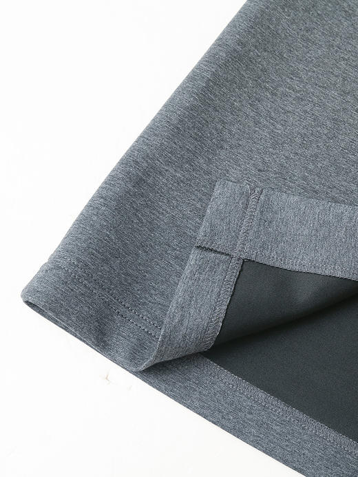 质感拉满！深灰色针织半身裙，演绎秋冬慵懒氛围感 商品图4