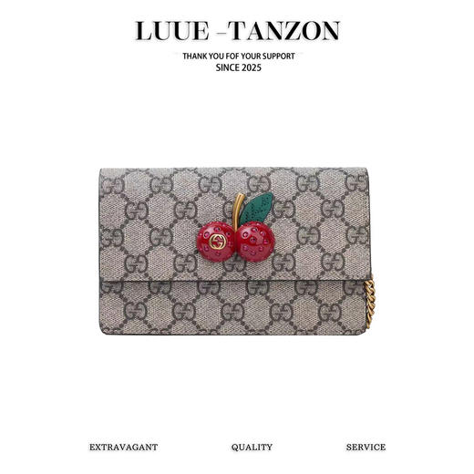 古驰 Supreme 帆布 樱桃迷你手袋（LZ） 商品图0