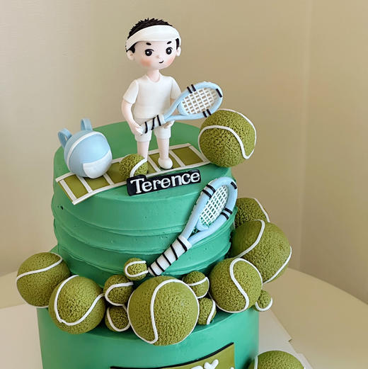 网球男孩 | 翻糖人偶 | 奶酪霜抹面 商品图4