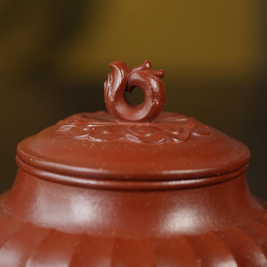 宜兴龙德堂陶艺 汤宣武《昕凤》原矿大红袍 210  cc 商品图4