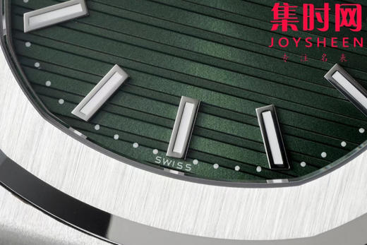 百达翡丽DDF鹦鹉螺5711系列 男士腕表 薄荷绿 330机 一眼难忘原版神韵难以辨别传世之作 丹东厂定制红宝石中轴一体机 商品图4