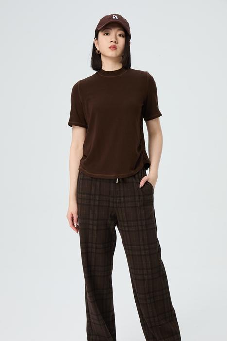 水淼2025冬新款气质高档弹力打底衫1024 商品图2