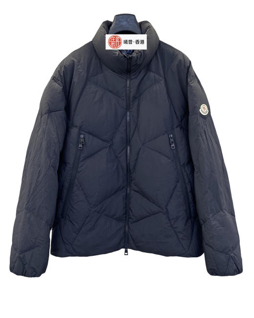 男款不规则菱格立领羽绒服018 商品图0