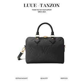 驴家 黑色Speedy Bandoulière 25 手袋手拿斜挎包(JPH)