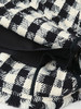 复古风来袭！黑白格纹半身裙，轻松打造时髦造型 商品缩略图4