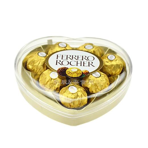意大利进口礼盒 费/列罗金莎巧克力心形礼盒T8粒装七夕情人节礼物 商品图5
