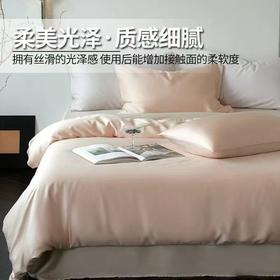 【兰精天丝莱赛尔四件套】柔光丝滑冰丝夏季温润四件套床单枕套被罩