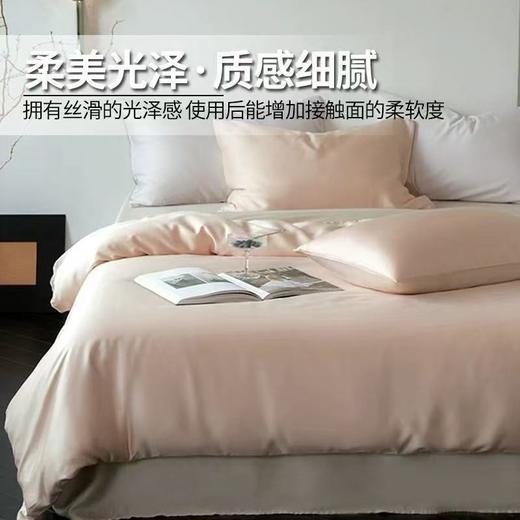 【兰精天丝莱赛尔四件套】柔光丝滑冰丝夏季温润四件套床单枕套被罩 商品图0