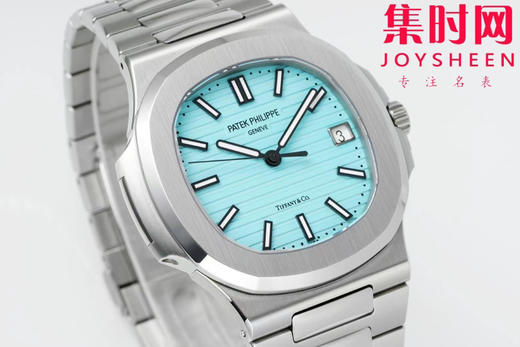 百达翡丽DDF鹦鹉螺5711系列 男士腕表 蒂芙尼蓝 330机 一眼难忘原版神韵难以辨别传世之作 丹东厂定制红宝石中轴一体机 商品图1