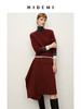 HIDEMI 极简不对称设计感西装口袋手工拱针堆叠半身裙 商品缩略图5
