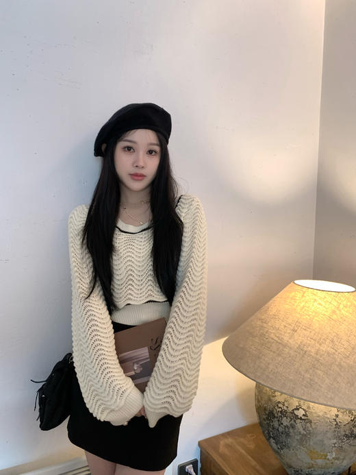 Read Nameless/羊毛混纺小香针织上衣 2025/8/25 商品图5