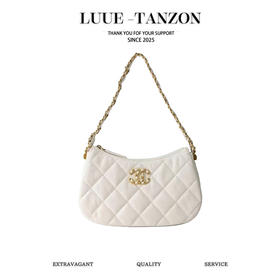 香奈儿 23K19 hoho 腋下包 大号/小号 白色（LZ）