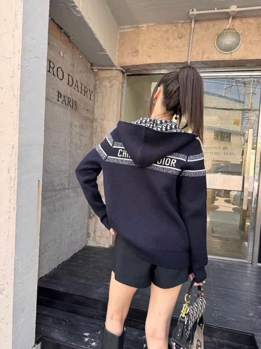 DIOR迪奥 ESSENTIAL Oblique 印花双面穿连帽拉链卫衣（MG*MM） 商品图1