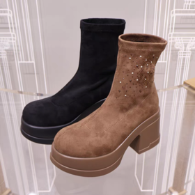 【云粉节】【9折】BF楼诺贝达25年时尚冬靴RA254502吊牌价2080