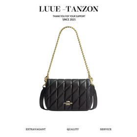 蔻驰的包包设计越发有自己的风格。尤其是今天这款Quinn Bag 链条包（SS)