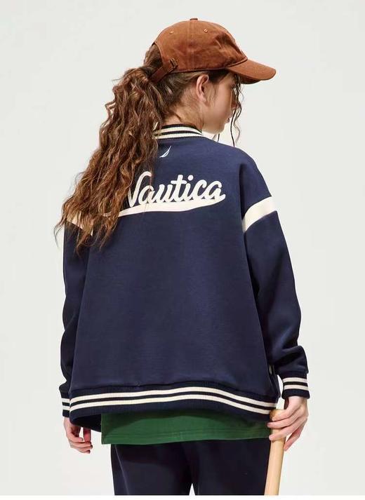 【春上新】8楼NAUTICA/诺帝卡童装 男童女童棒球服春秋款运动外套学院风空气层  吊牌价  539元   活动价  458元 商品图5