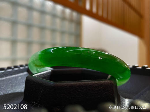 冰辣绿手镯【5202108】圈口57.2~具体价格微信咨询 商品图8