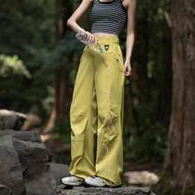 女运动防风防水春夏休闲裤速干直筒工装裤户外软壳登山裤