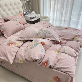 【换季福利！139元抢A类纯棉四件套！赠送手提袋！】80s长绒棉四件套｜14种款式可选！母婴可用！透气健康，享受舒适睡眠~基地直邮