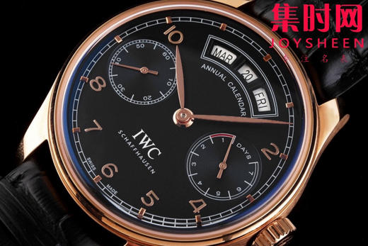 AZ万国葡萄牙系列年历腕表 葡七万年历 男士腕表 集时分针、日期、星期、月份和动显于一身。 商品图2